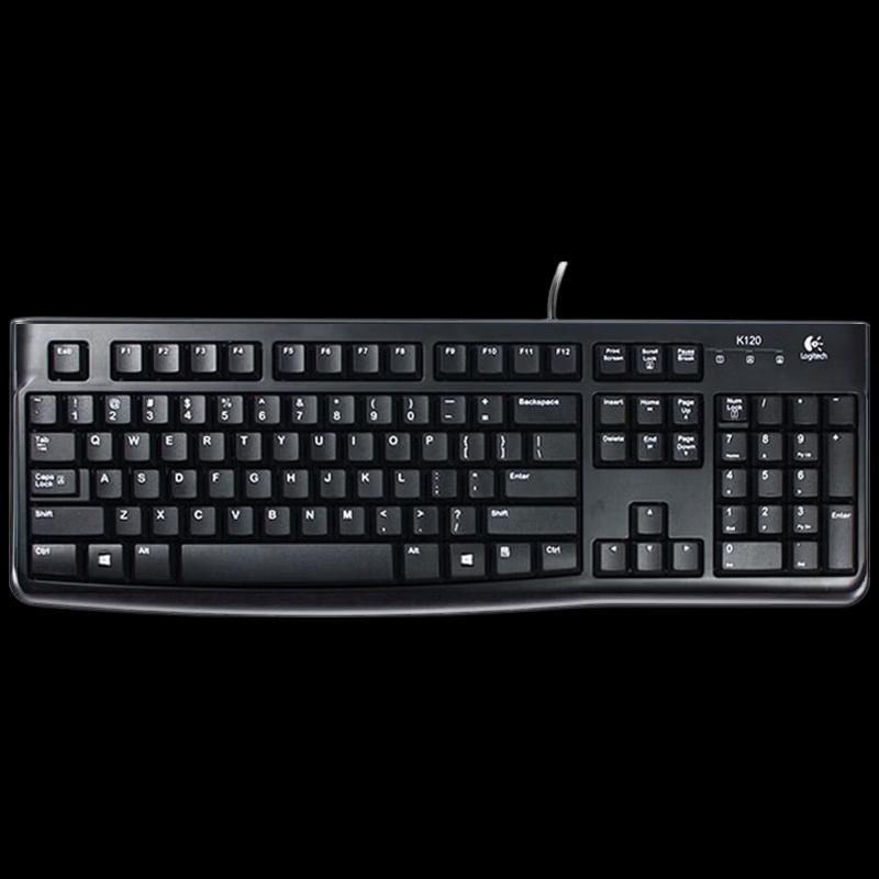 Ενσύρματο Πληκτρολόγιο Γραφείου Logitech K120