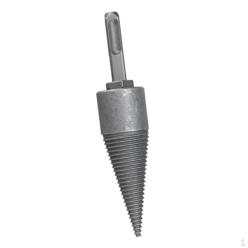 Metal Drill Bits Head Replacement Supplies Chopping Wood Splitter Cone