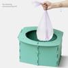 Trainingssitz Kindertöpfchen Faltbar Kinder Falttoilette Tragbar Reise Baby Töpfchen Outdoor
