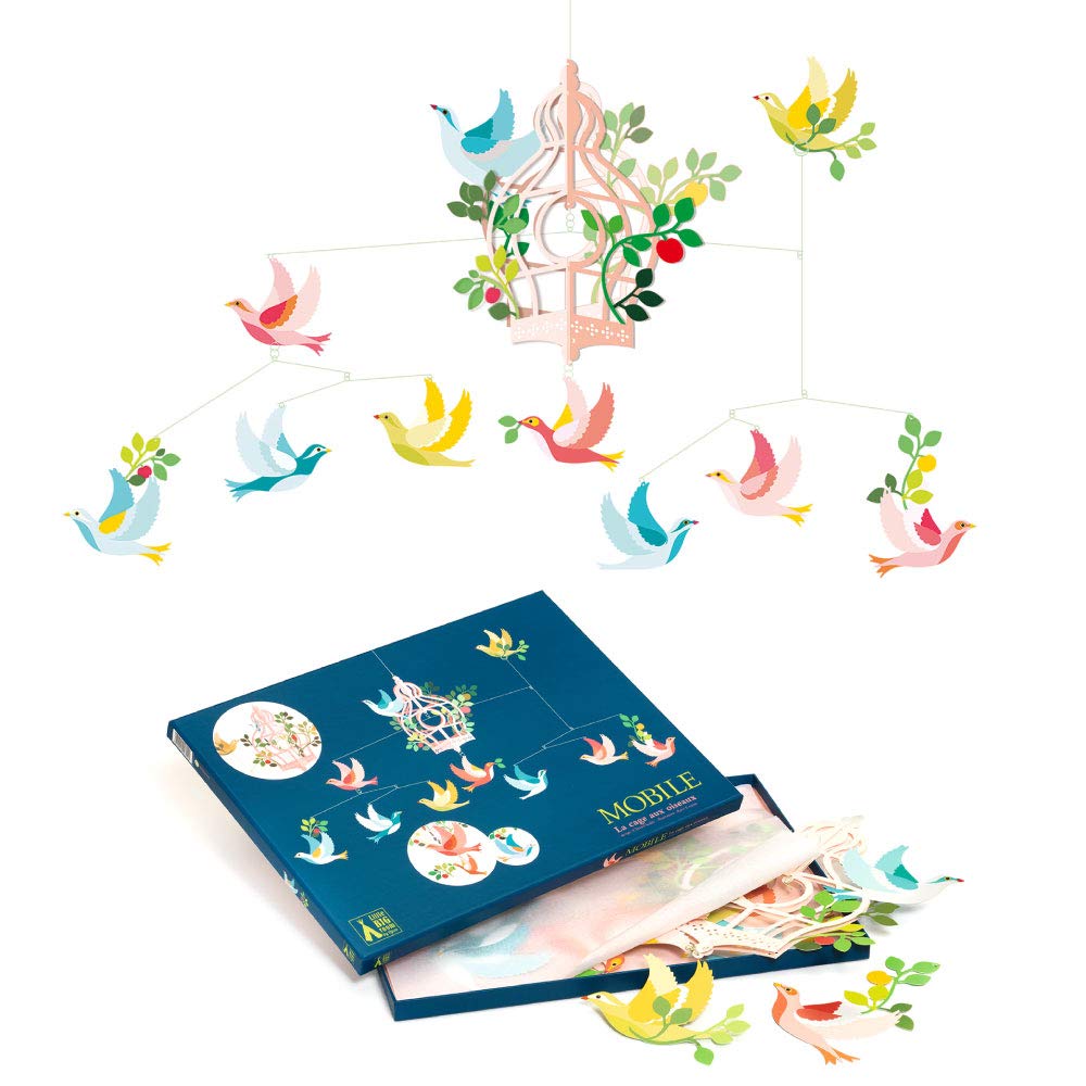 DJECO Birdcage a stylish Scandinavian design for babies and toddlers ages and Perfect for baby school entrance and other special A perfect gift for or