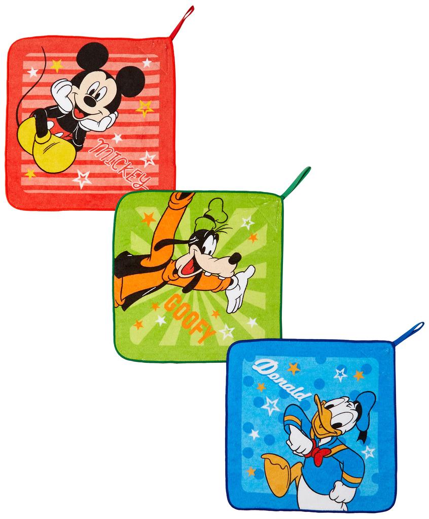 Marushin Loop Disney Star Powerful Character Perfect for and Elementary Suitable for Boys and Product 2065031000 Towels, 3-Piece Set, Towels,