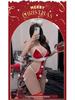 Yi Yue Sexy Christmas Lingerie Set - Open Crotch Bodysuit Pajama 8841