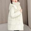 Women's Winter Jackets Hooded Casual Thick Parka Female Long Sleeve Warm Coat