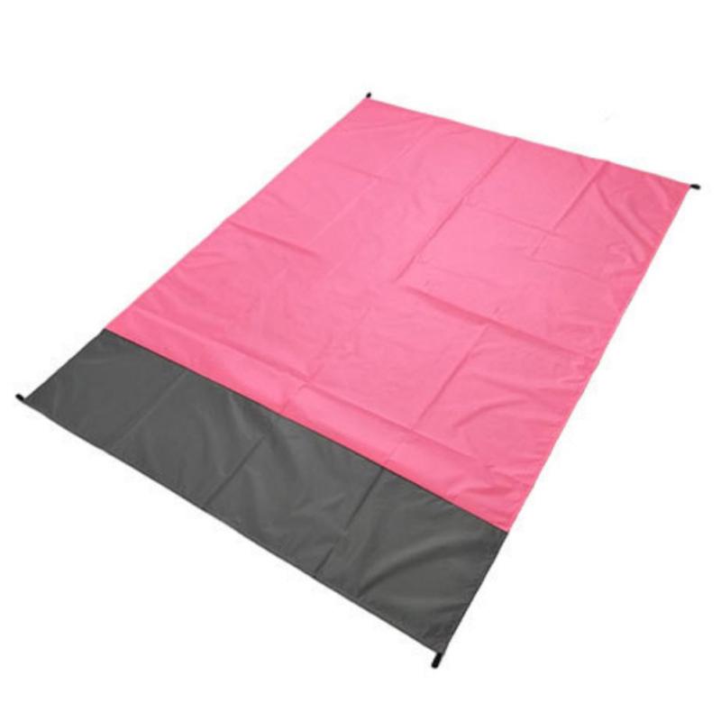 Beach Blanket Waterproof Outdoor Camping Pocket Folding Portable Lightweight Picnic Mat 210x200cm