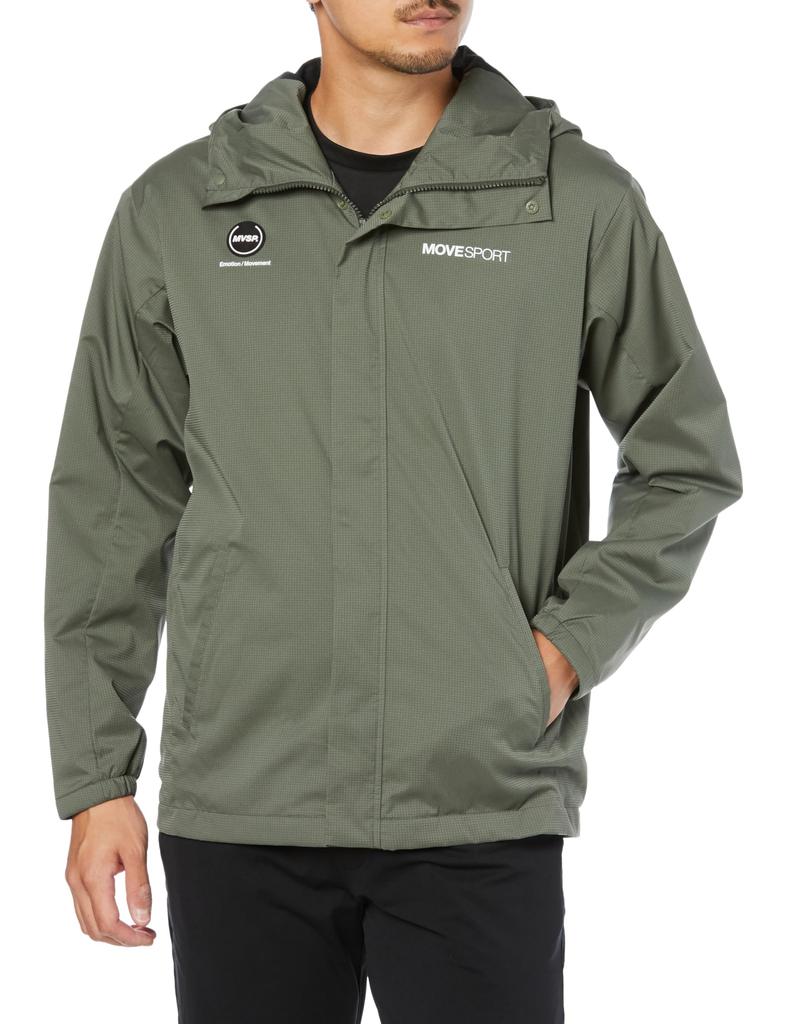 Windbreaker Descente Full Zip Hoodie Lightweight Thermal Training KH XO A [Move Sports]