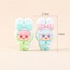 6pcs Cute Style Plush Travel Bunny Desktop Car Decoration Batch