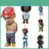 Notorious Biggie Action Figure Ciondolo Acrilico Ornamento Regalo