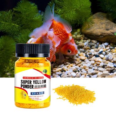 Sofort-Aquarium Gelbes Pulver für Zierfische zur Infektionsprävention