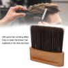 Professional Barber Neck Duster Brush Soft Nylon Hair Wodden Handle Hair Sweeping Cleaning Brush