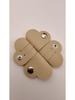 Leather Heart-shaped Cable and Earphone Organizer