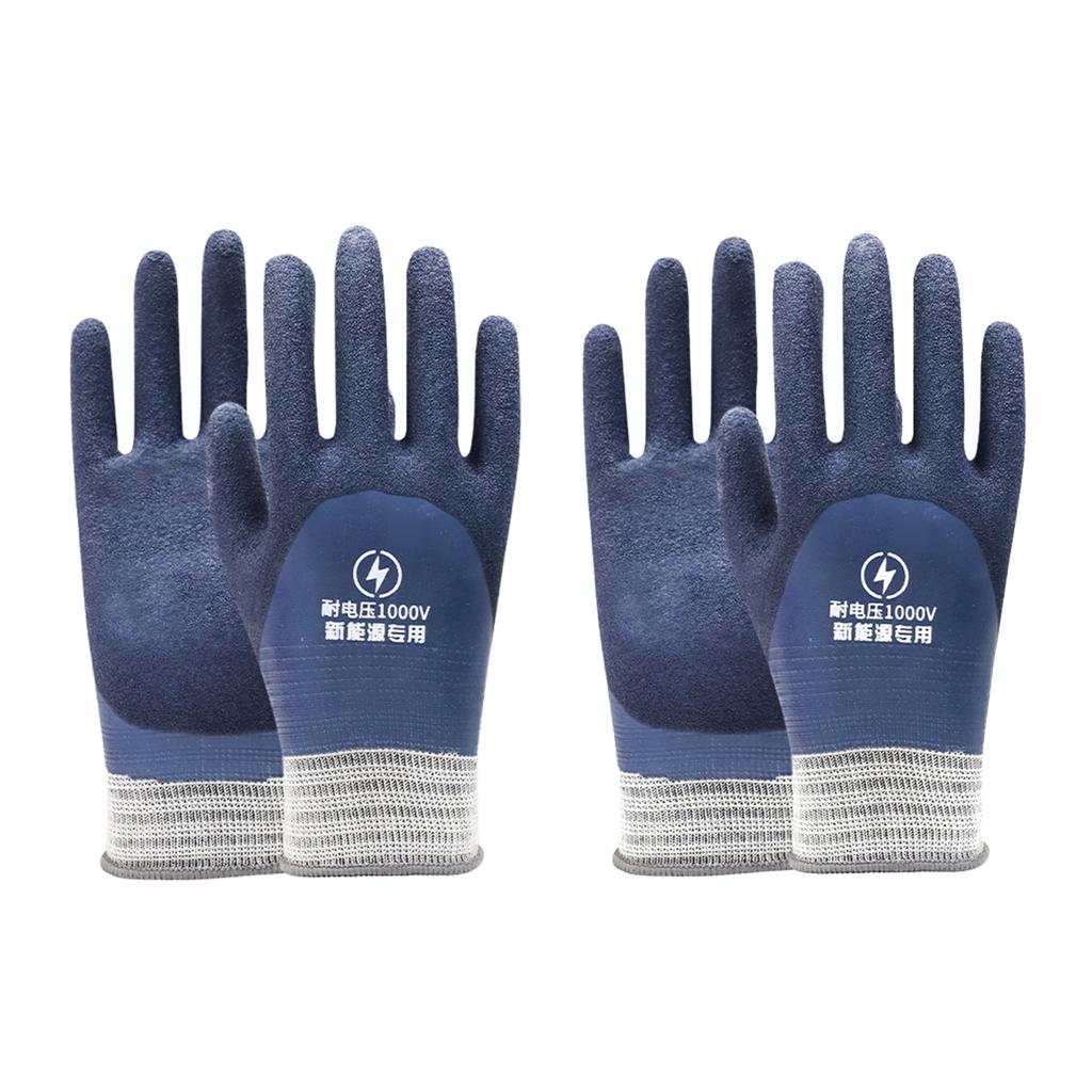 Isolierte Elektrikerhandschuhe 1000V Spannungsfestigkeit Elektrikerhandschuhe Gummi Elektrische Isolierhandschuhe für Herren