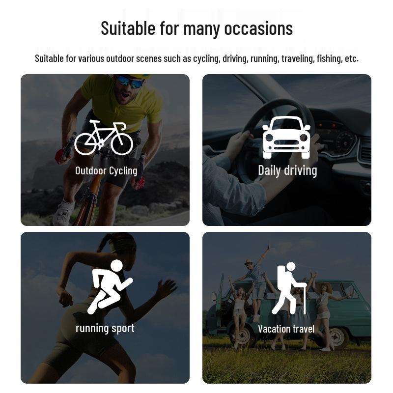 Fortschrittliche Sommer Eis Seide UV-Schutz Fingerlose Armstulpen - Schnelltrocknend & Elastisch für den Außenbereich.