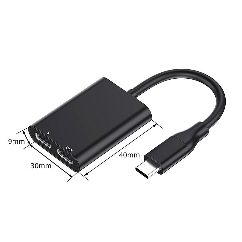 Ar Charging Transmission Module Data Cable Type C For Air Rokid Glasses 2 In 1 Docking Station Live Streaming Type-C Adapter