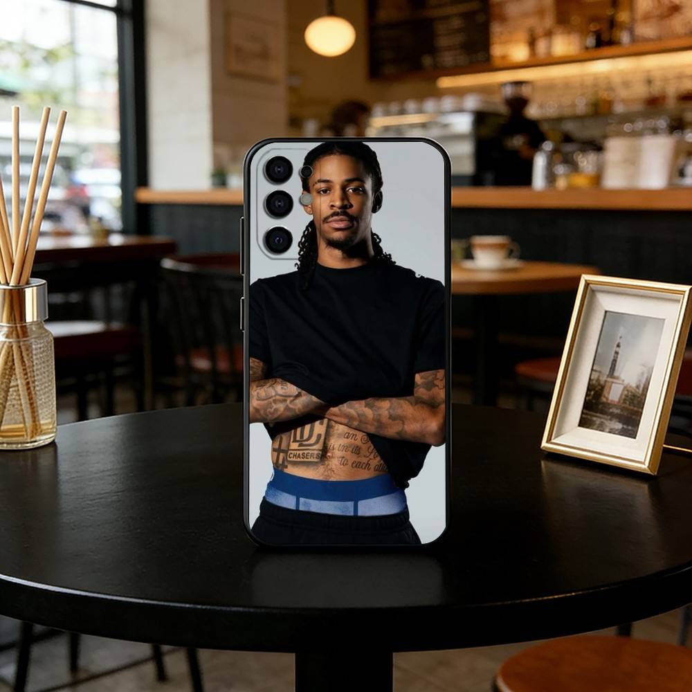 

Ja Morant Phone Case For Samsung S25,S24,S21,S22,S23,S30,Ultra,S20,Plus,Fe,Soft Silicone Black Cover Samsung S21Ultra