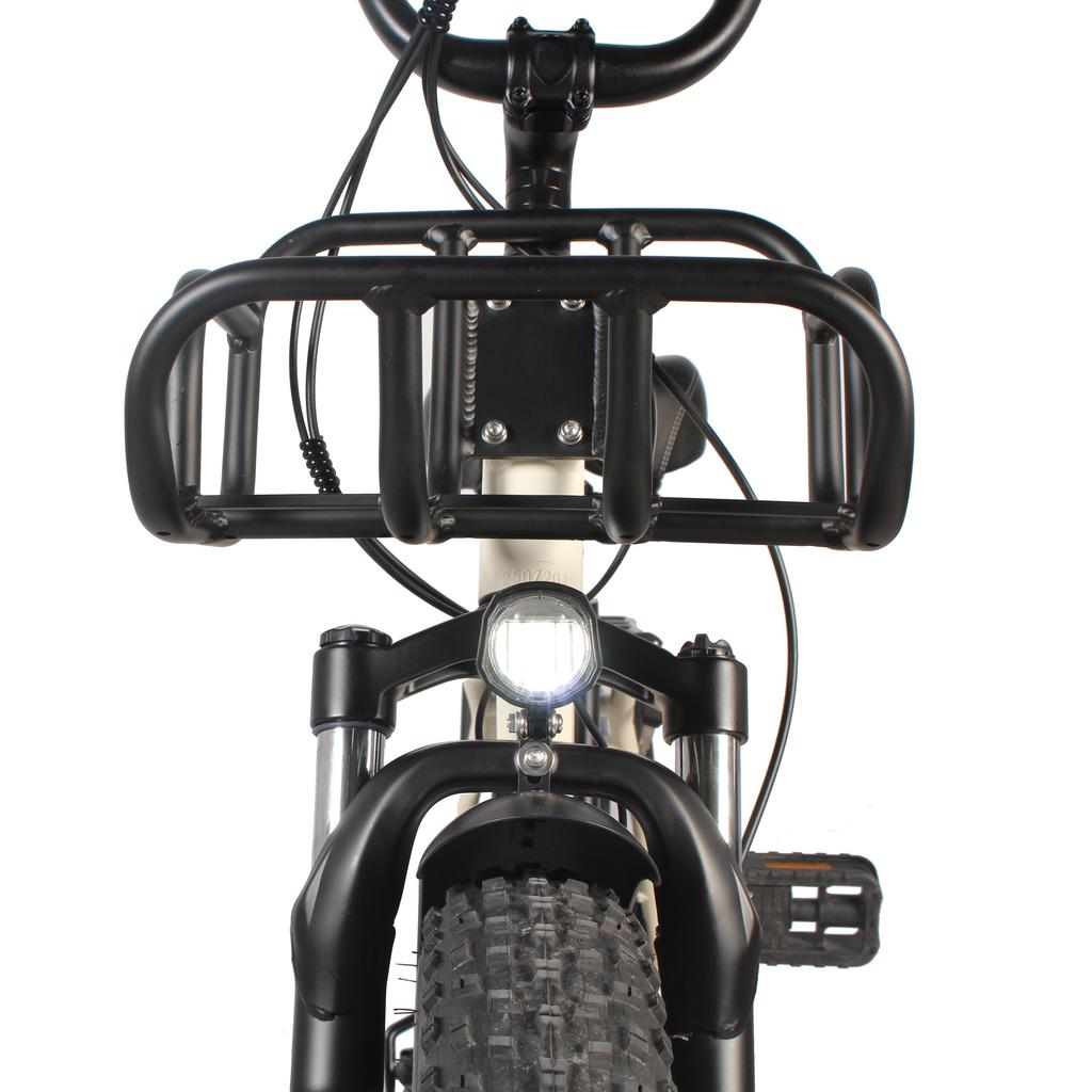 UNIVERCYCLE B5 All-Terrain Folding Electric Bike 20 Inch Fat Tires 48V12.5Ah Battery 60KM/H Load 350W Motor Urban Commuting Adult E-Bike With TowSeat