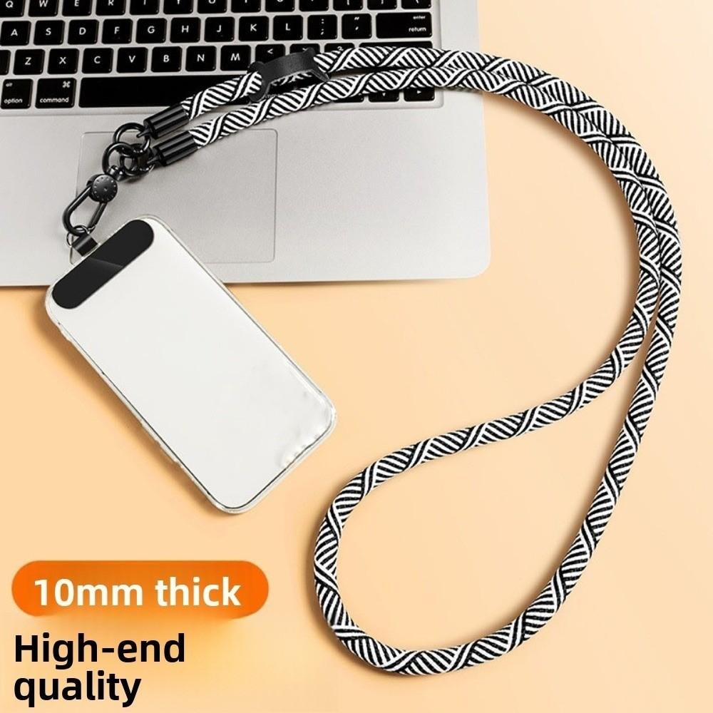 360° Rotation Crossbody Phone Strap 10mm Rope Mobile Phone Chain Mobile Phone Lanyard  Cell Phone