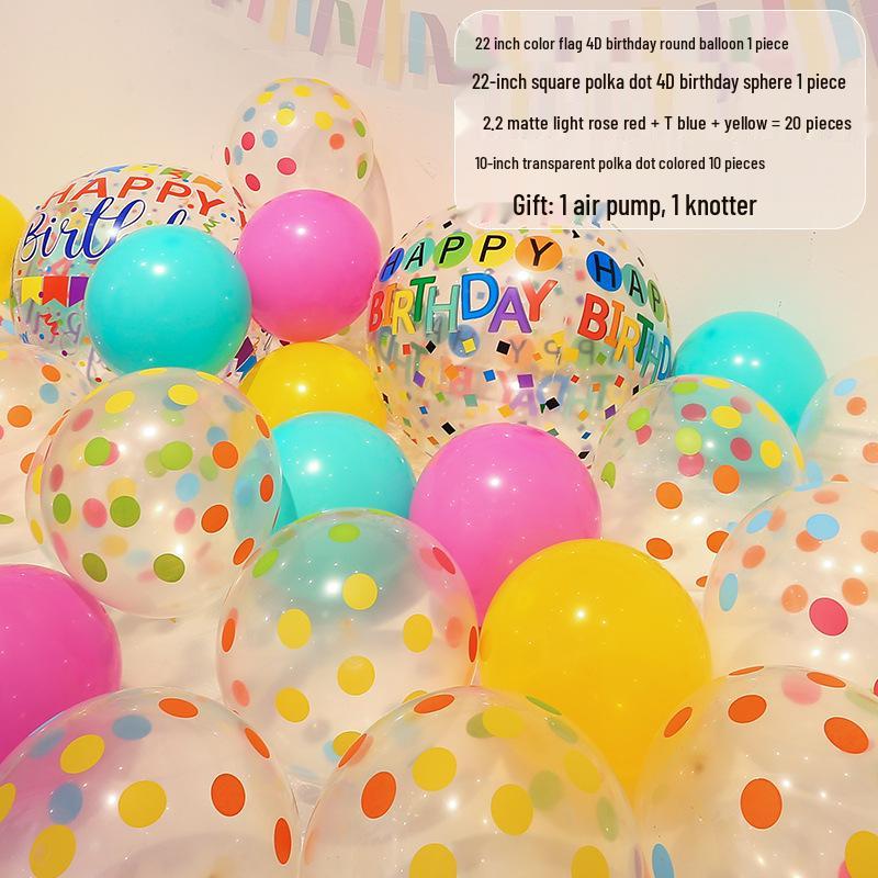 Bunte Spiralballons für Klassenzimmer- & Erstgeburtstagsdekorationen