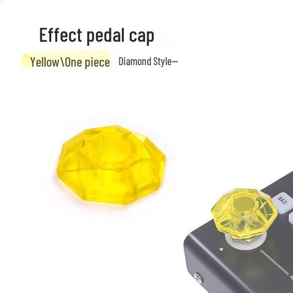 Multi-color Electric Guitar Pedal Foot Caps - Single Pedal Accessories