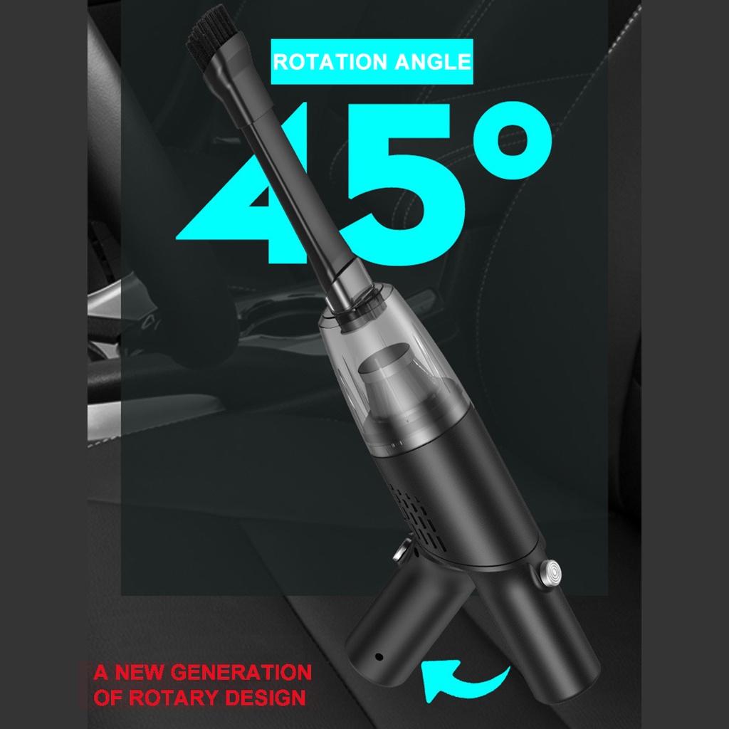 DC 7.4V 10000Pa Wireless Handheld Car Vacuum Cleaner For Desktop Home Car Interior Cleaning Mini Portable Auto Vaccum Cleaner 120W