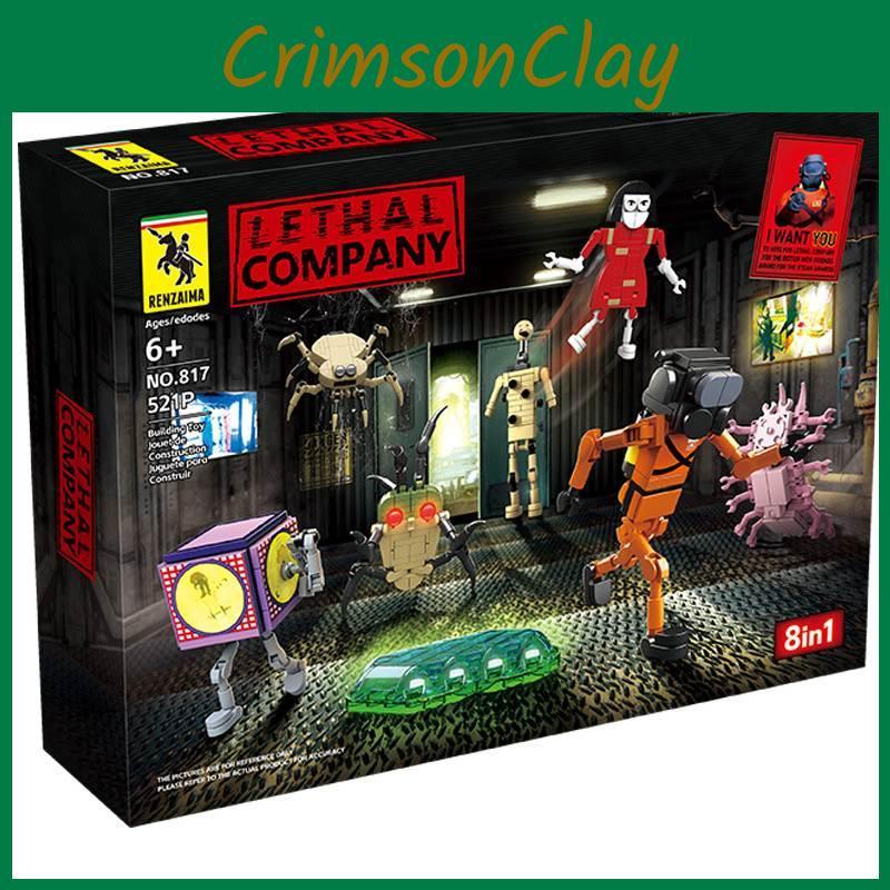 Lethal Company Building Blocks Full Set Of 400-800 Pieces Abs Plastic Material