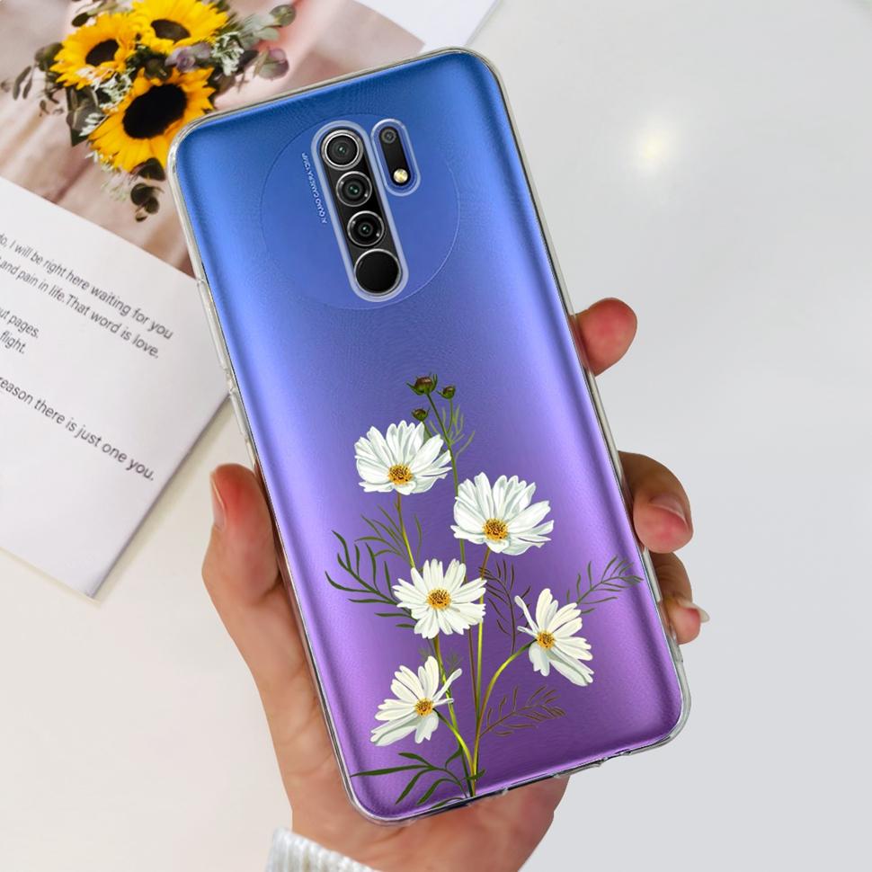 For Xiaomi Redmi 9 2020 Case Cute Cartoon Cover Soft Silicone Phone Case For Xiaomi Redmi 9 Redmi9 ShockProof Bumper 6.53"