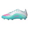 adidas F50 League FG Big Kid Messi Aurora Radiante Pack Kids Sneakers White Cloud-White Lucid-Pink JQ0930