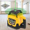 Rotary Laser Level Green Beam 500m Range Slope Adjustable 360° Spinning Accurate with Remote Control & Receiver