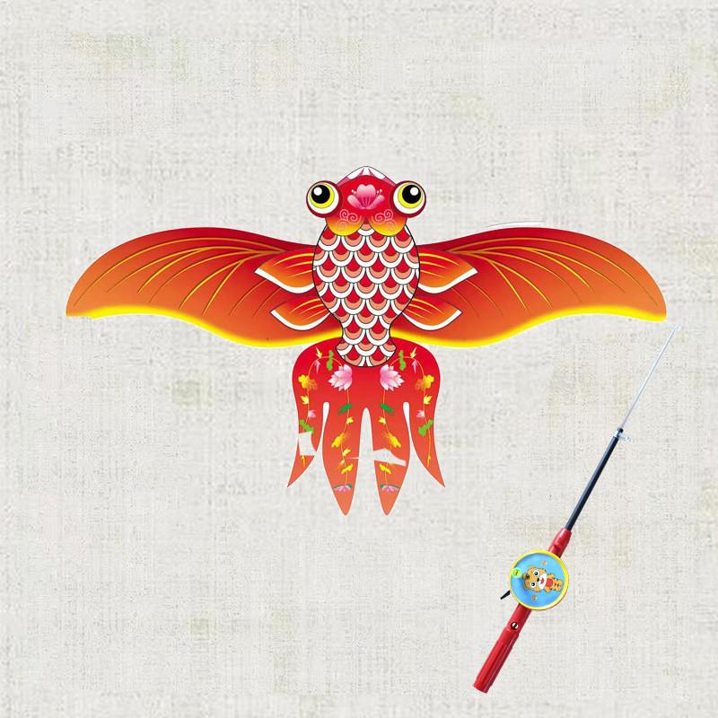 Unique Handcrafted Plastic Kite With Carbon Fiber Frame