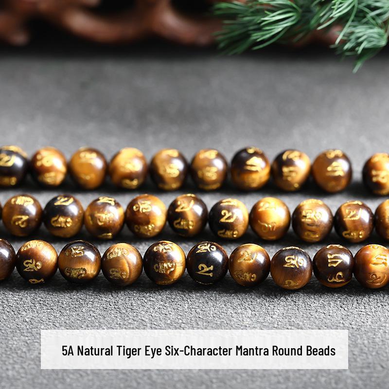 Yellow Tiger Eye Beads for DIY Jewelry Making - High-End Accessories for Bracelets and Necklaces