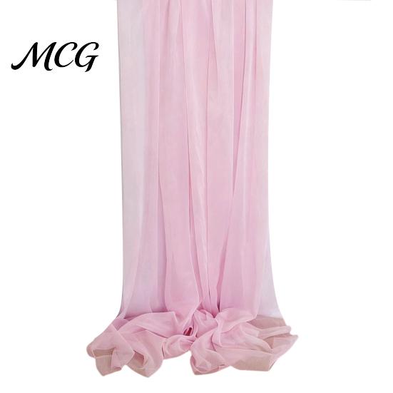 Table Protector Runner Sheer Flowing Runner, Chiffon Wedding Elegant Solid Color Scratch Resistant for Dining Home Bridal Shower Party Decor