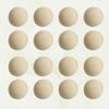 40Pcs Half Wooden Sphere Balls 25Mm Sturdy Uniform Size for Crafting Projects Decorative Props Handmade Ornaments DIY Wood Art