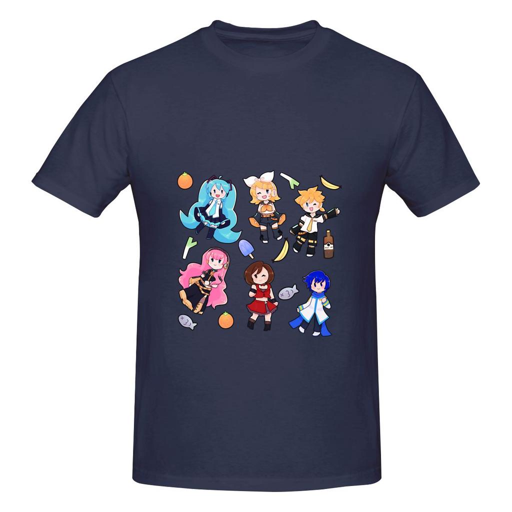 Vocaloid Chibi Chaos Wrinkleresistant Tshirtkoreanstyle Vibe Home Comfort Tees