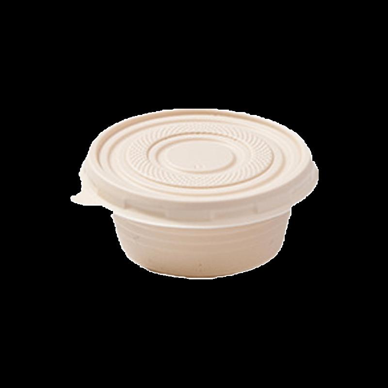 Mr. Corn Biodegradable Round Food Containers