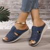 Women Slippers Open Toe Shallow Sandals 2025 New Summer Slippers Flat Platform Lightweight Shoes Slides Women Zapatos De Mujer