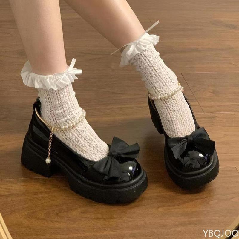 Fashion Spring summer new dress with thick sole anti slip  women's shoes simple comfortable versatile gentle women's shoes