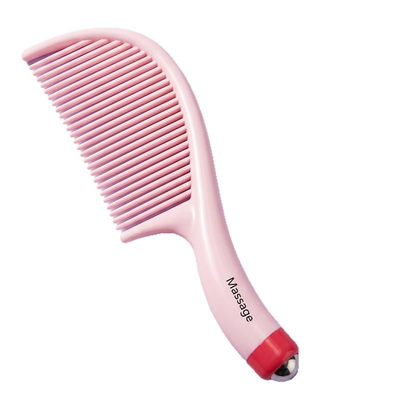 Linglong Massage Comb - Special for Ladies - Long Hair Straightening Comb - Home Use Massage Ponytail Comb - Portable Straightening Comb