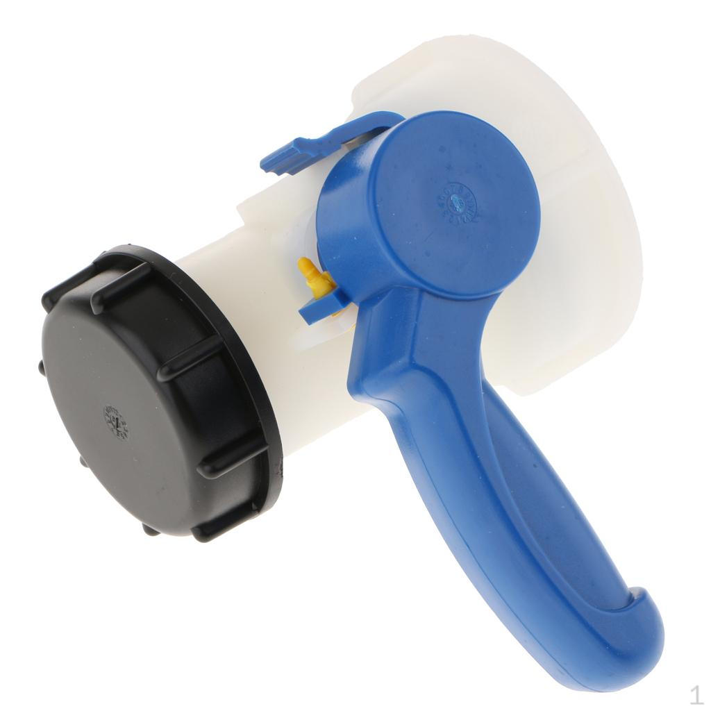 Water Adapter Butterfly Valve Ibc Tank 1000l Multipurpose Accessories 62mm
