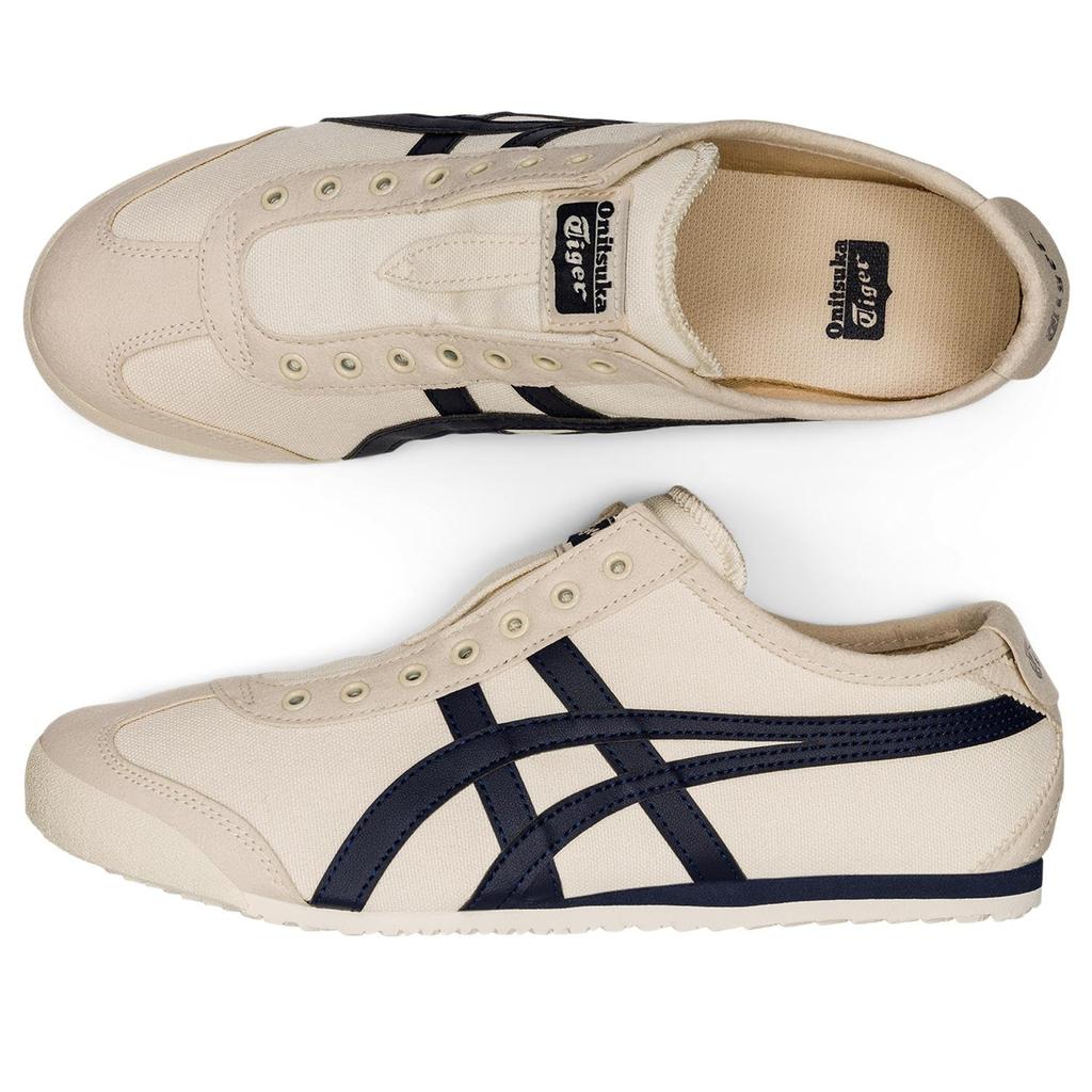 Onitsuka Tiger MEXICO 66 Size Cm SLIP-ON Sneakers, Birch/Midnight, 26.5