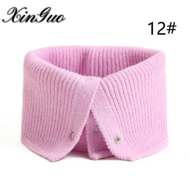 

Зимний шарф, модный женский шарф на шею, снуд унисекс, женский теплый женский однотонный меховой шарф с геометрическим рисунком Bufanda 44X25CM