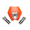 1X Orange Pp Plastic 12V 35W Motorcycle Scooter Headlight Lamp With Hi/Lo Option