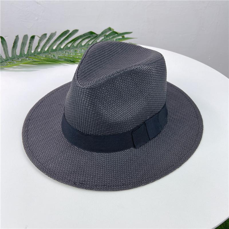 Men's and women's outdoor straw hats, big-brimmed cool hats, too shades, summer sun hats, big-brimmed top hats, breathable hats