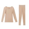 Hyaluronic Acid Base Women's Anti-Static Seamless Thermal Underwear Set