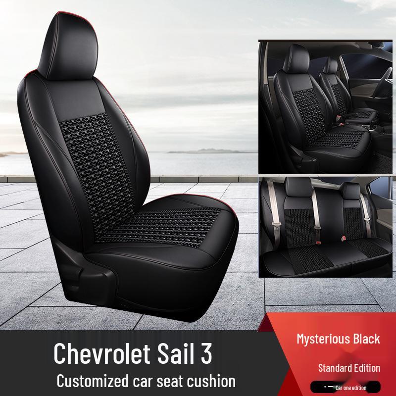Chevrolet Sail 3 Ice Silk 5-Seat Full Surround Seat Cushion - Four Seasons Use