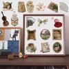 62 Retro Journal Stickers Set - Creative DIY Notebook Decoration and Personalization