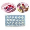 3D Blueberry Cherry Strawberry Fondant Molds Berry Series Chocolate Silicone Mold Candy Cupcake Topper Cake Decorating Tools
