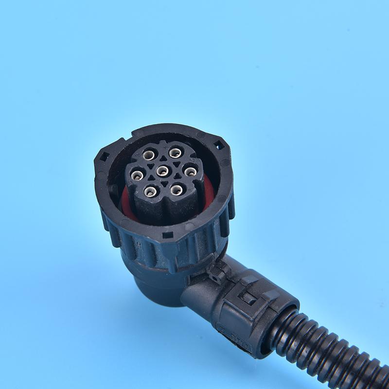 Pin Priză Auto Camion Pentru Conector Lumină Spată Sârmă Priză J6 cu 7 găuri