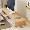 Desktop Monitor Riser Stand with Storage Shelf
