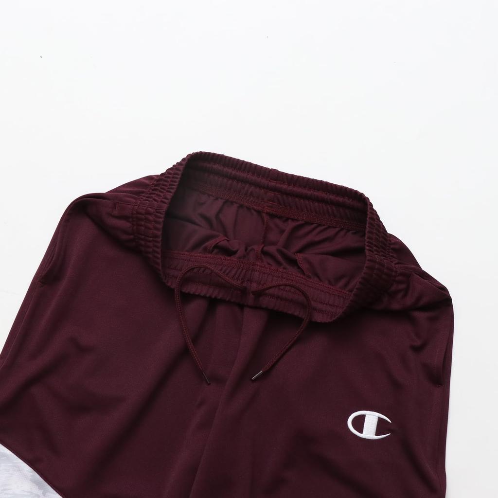 Champion Shorts with Basketball Maroon E-MOTION C3-AB522 Men's Quick-Drying One-Point Logo, Shorts,