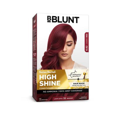 BBLUNT Colore Capelli Rosso Ciliegia Alta Lucentezza Segreto del Salone 130G Confezione da 1 Permanente Vivace Salone a Casa