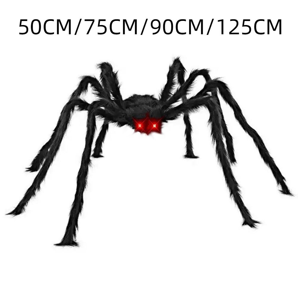 Giant Halloween Glowing Spider Haunted House Halloween Decoration for Indoor and Outdoor